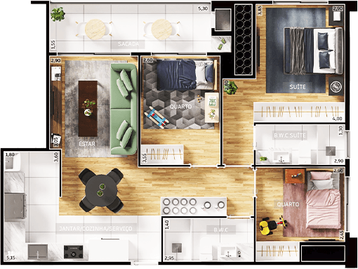 Planta Residencial 01 