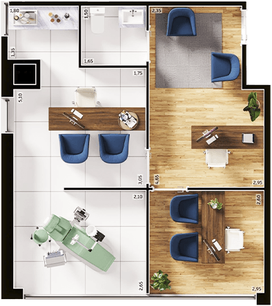 Planta Espaço Comercial 01 