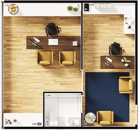 Planta Espaço Comercial 02 